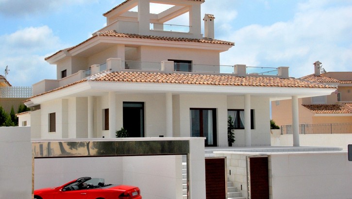 Différentes villas nouvelles luxeuses à Quesada