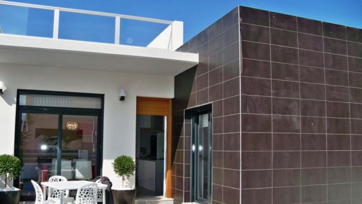 Semi detached houses with private pool in Rojales