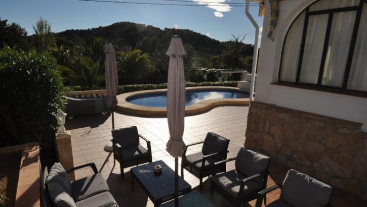 Cosy Villa in quiet urbanization near El Portet, Moraira