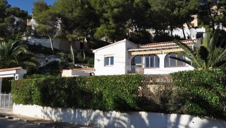 Maison soignée avec superbes vues à Moraira