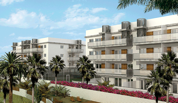 nuevos apartamentos en Dunes de San Fernando, Oliva