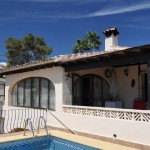 Villa traditionnelle avec appartement à Moraira.