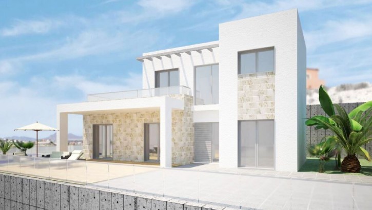 Villas luxeuses avec des vues sur le terrain de Golf Rojales