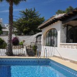 Traditional villa with separate apartment in Moraira