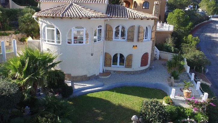 Fantastique villa avec vue panoramique á Cumbre del Sol, Benitachell