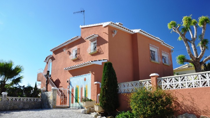 House with pool in Benitachell Les Fonts