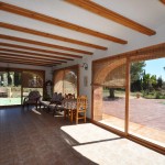 Finca on a large flat plot in a rural environment of Benissa