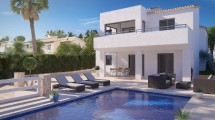 Villa nouvelle construction avec vue sur mer à Calpe