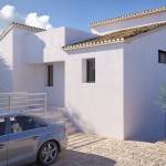 New built villa with sea view in Calpe