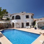 Nice villa with fantastic  views and pool Benitachel