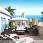 Nouveaux constructions situées au terrain de golf de Benidorm (Finestrat)