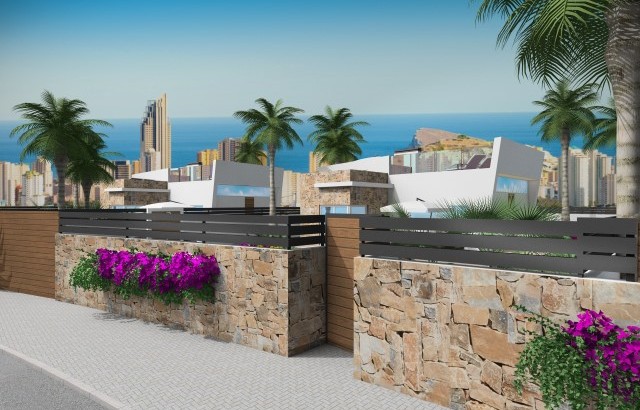 Nouveaux constructions situées au terrain de golf de Benidorm (Finestrat)