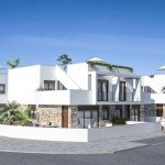 Casas adosadas en esquina con piscina privada (Orihuela Costa)