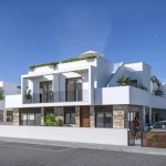 Casas adosadas en esquina con piscina privada (Orihuela Costa)