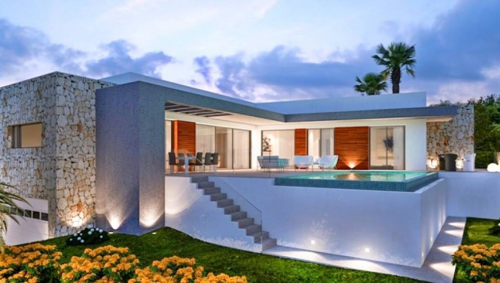 Luxury villa with sea view in Javea