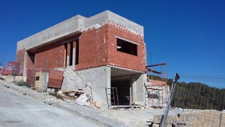 Villa moderna con vistas al mar en Javea