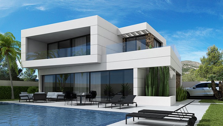 Villas modèrnes, 2 modèles à La Marina & Laguna