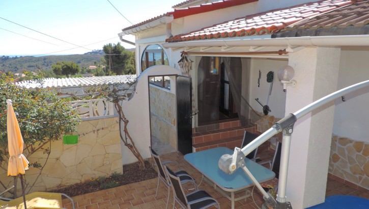 Mediterranes Haus mit Meerblick in Denia