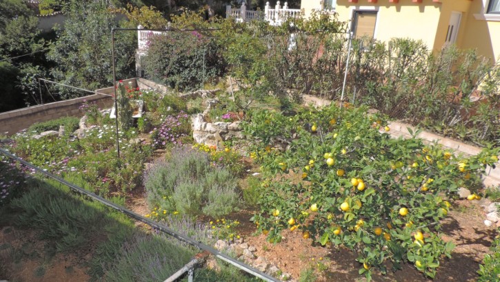 Mediterranes Haus mit Meerblick in Denia