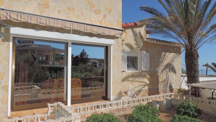 Mediterranes Haus mit Meerblick in Denia