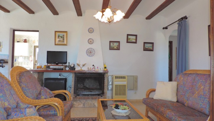 Cosy villa with sea view in Monte Pedreguer