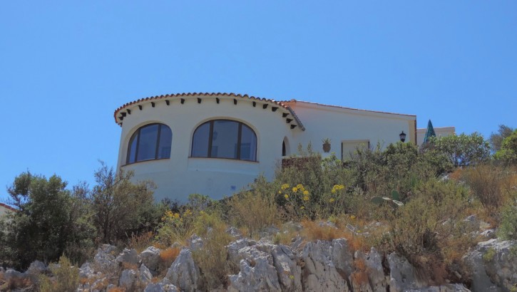 Cosy villa with sea view in Monte Pedreguer