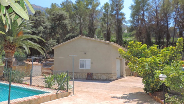 Maison de champagne avec piscine à Pego