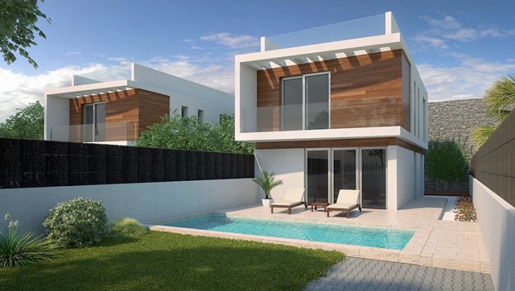 New construction villas in Villamartin Costa Blanca