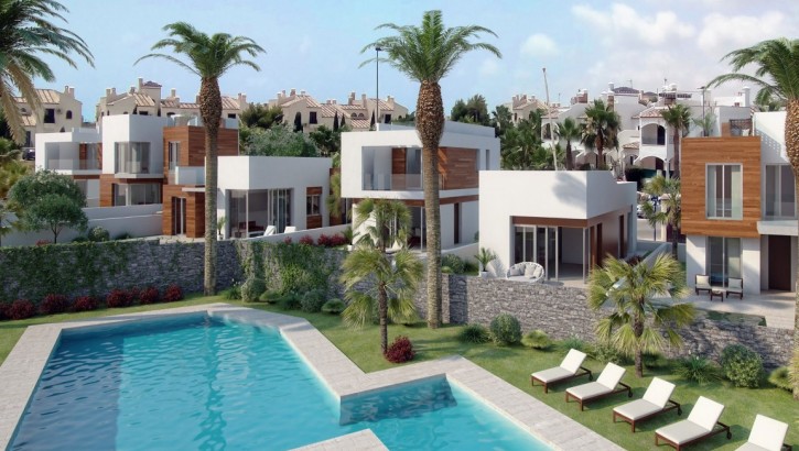 New construction villas in Villamartin Costa Blanca