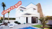 Very modern semi detached villas with private pool in Villamartin