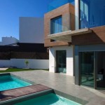 Villas independientes con piscina en Villamartin