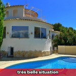 Grande villa dans la belle situation à Benissa