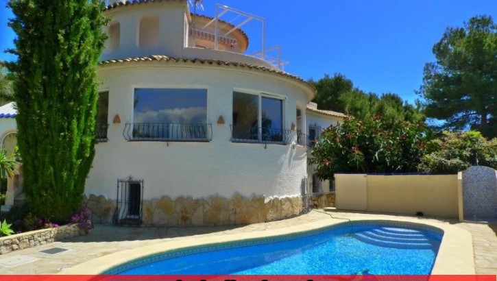 Grande villa con vistas hermosas al mar Benissa, Fustera