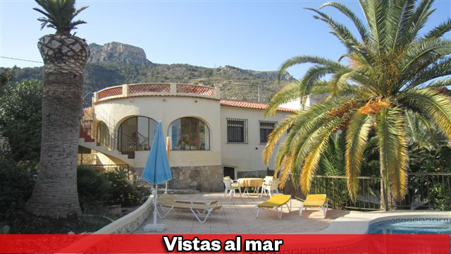 Amazing detached house with sea views in Calpe
