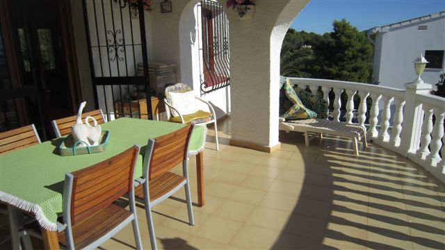 Villa con vistas al mar en Fustera Benissa
