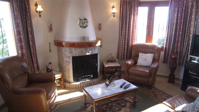 Très belle villa avec des vues sur mer à Benissa