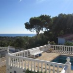 Villa con vistas al mar en Fustera Benissa