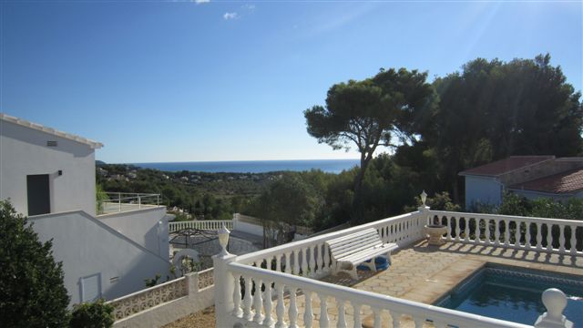 Villa con vistas al mar en Fustera Benissa