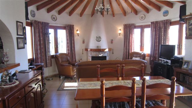 Très belle villa avec des vues sur mer à Benissa