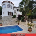 Villa charmante avec des vues sur mer à Benissa