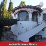 Villa mit Pool und Panoramaausblick in Moraira