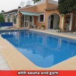 Huge villa with sauna, gym only 1 Km from the sea in Benissa