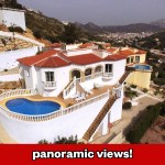Beautiful villa with panoramic views in Pedreguer