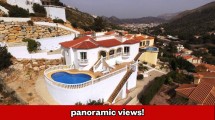 Beautiful villa with panoramic views in Pedreguer