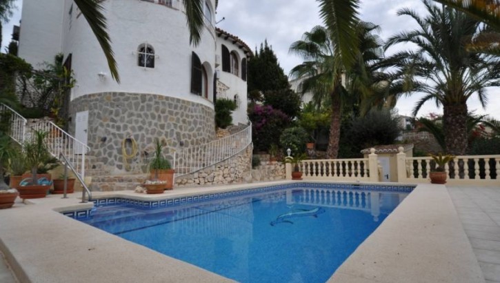 Villa mit Meerblick in Benissa