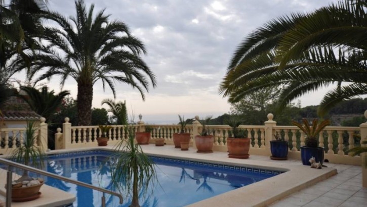 Villa mit Meerblick in Benissa