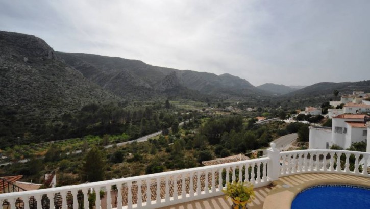 Villa charmante avec belle vue sur la montagne à Pedreguer