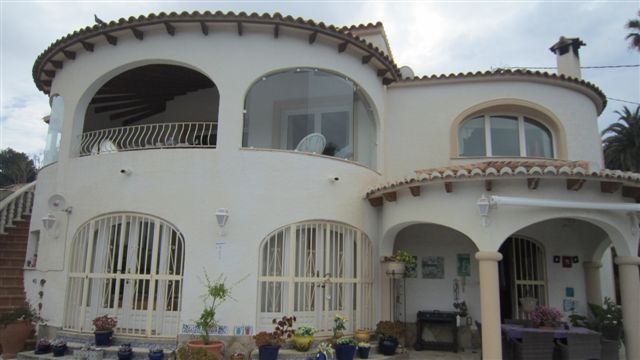 Maison avec des vues sur la montagne à Calpe