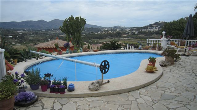 Maison avec des vues sur la montagne à Calpe