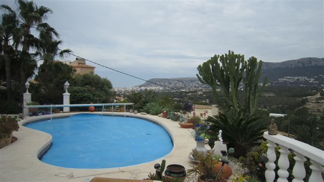 Maison avec des vues sur la montagne à Calpe